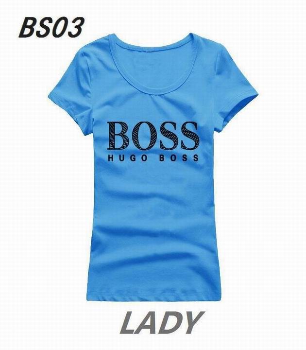 BOSS short round collar T woman S-XL-115